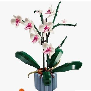 Lego Collection Botanique Orchid Building Set - White and Green